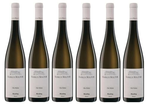 6x 0,75l - 2021er - Weingut Markus Molitor - Alte Reben - Riesling - Qualitätswein Mosel - Deutschland - Weißwein trocken von Weingut Markus Molitor