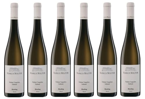 6x 0,75l - 2022er - Weingut Markus Molitor - Erdener Treppchen - Riesling Kabinett trocken - Prädikatswein Mosel - Deutschland - Weißwein trocken von Weingut Markus Molitor