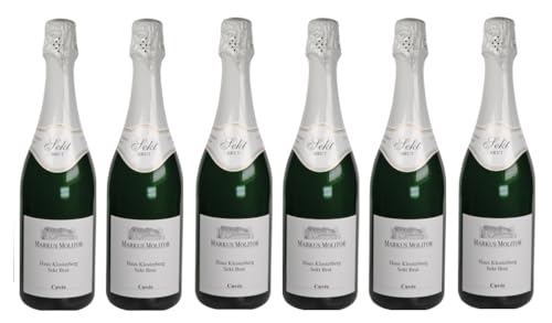 6x 0,75l - Weingut Markus Molitor - Haus Klosterberg - Cuvée - Sekt b.A. Mosel - Deutschland - Schaumwein brut von Weingut Markus Molitor