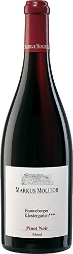 Weingut Markus Molitor Pinot Noir Brauneberger Klostergarten 2016 trocken, Rund und elegant am Gaumen (1 x 0.75 l) von Weingut Markus Molitor