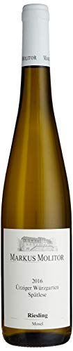 Weingut Markus Molitor Riesling Spätlese trocken Ürziger Würzgarten 2016 (1 x 0.75 l) von Weingut Markus Molitor