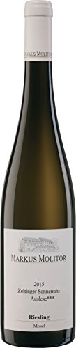 Weingut Markus Molitor Zeltinger Sonnenuhr Riesling 2015 Auslese (1 x 0.75 l) von Weingut Markus Molitor