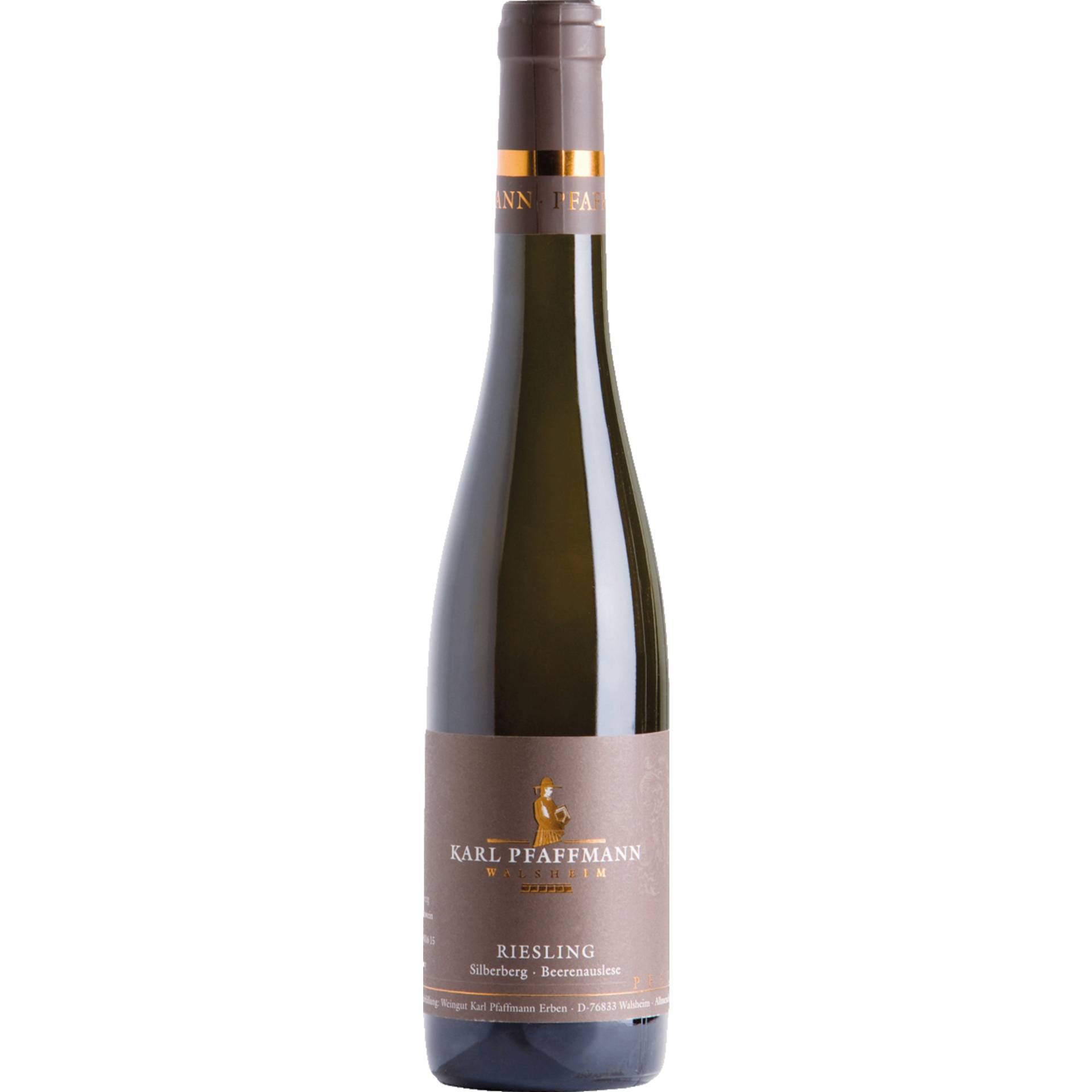 Pfaffmann Riesling Beerenauslese, Süß, Pfalz, 0,375 L, Pfalz, 2018, Weißwein von Weingut Markus Pfaffmann, -76833 Walsheim