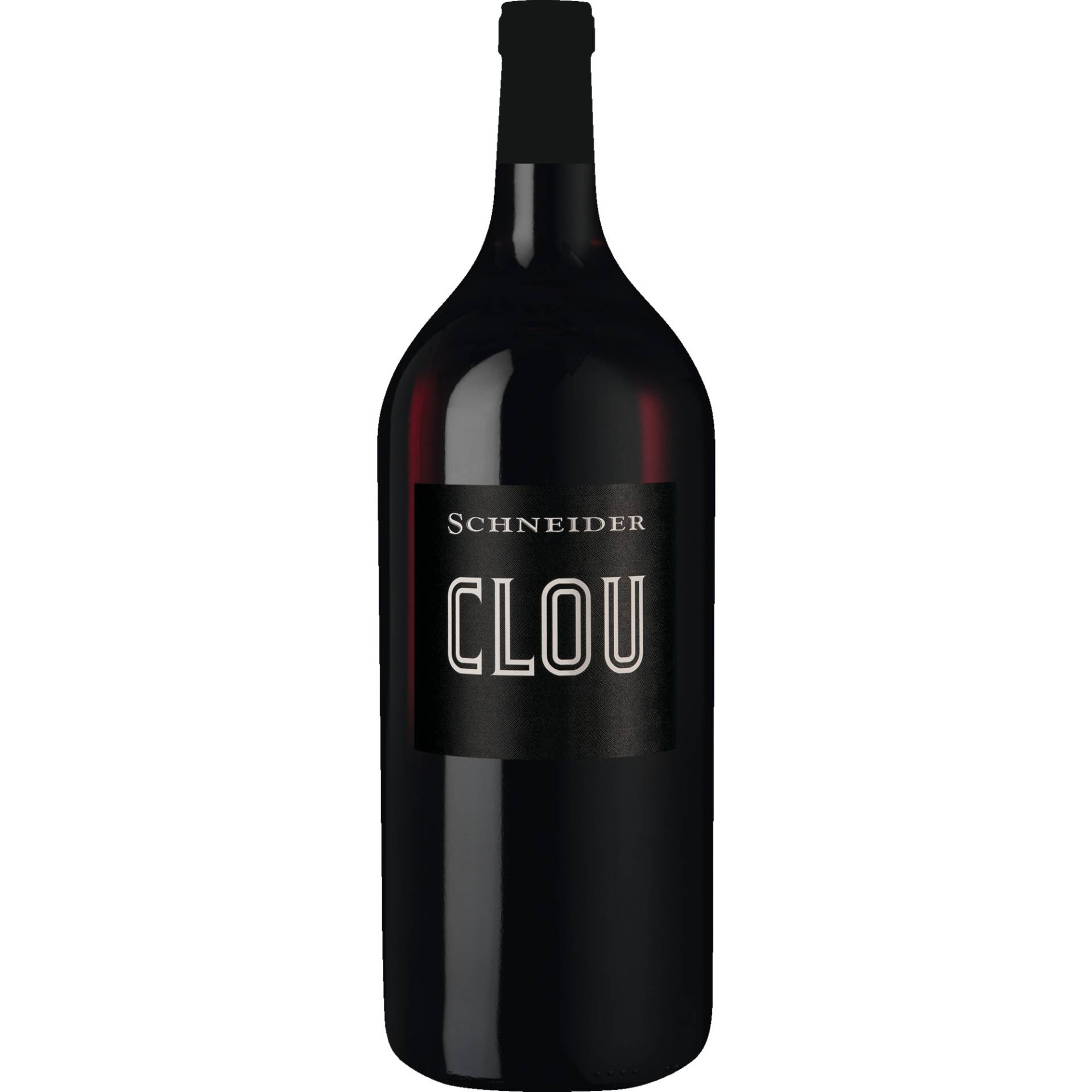 Clou Cuvée Rot, Trocken, Pfalz, 3 Liter, Pfalz, 2021, Rotwein von Weingut Markus Schneider, D - 67158 Ellerstadt