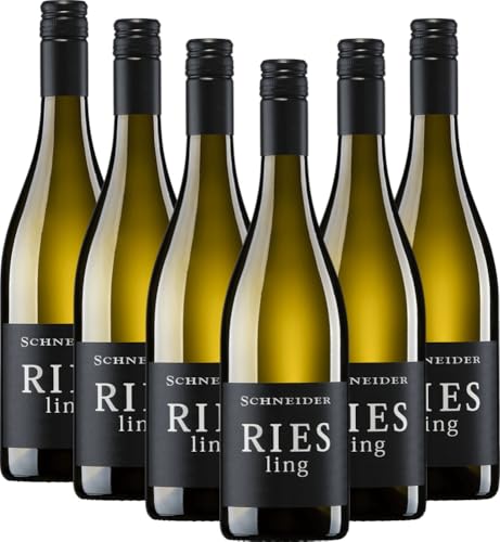 Riesling trocken Markus Schneider Weißwein 6 x 0,75l VINELLO - 6 x Weinpaket inkl. kostenlosem VINELLO.weinausgießer von Weingut Markus Schneider