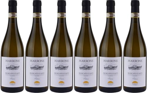 6x Solaris Moscato d'Asti 2023 - Weingut Marrone, Piemonte - Weißwein von Weingut Marrone