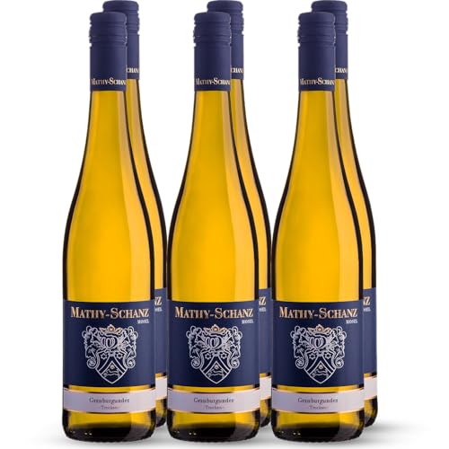 Weingut Mathy-Schanz | Grauburgunder Trocken | Wein von der Mosel (6 Flaschen (6 x 0,75l)) von Weingut Mathy-Schanz