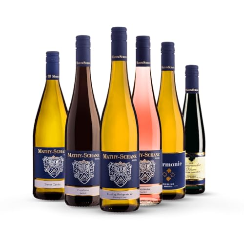 Weingut Mathy-Schanz Lieblich (6 Fl.) Weinprobierpaket von Weingut Mathy-Schanz