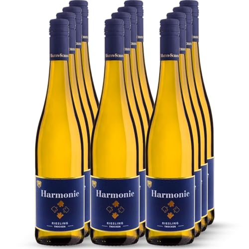 Weingut Mathy-Schanz | Riesling Trocken - Harmonie | Wein von der Mosel (12 Flaschen (12 x 0,75l)) von Weingut Mathy-Schanz