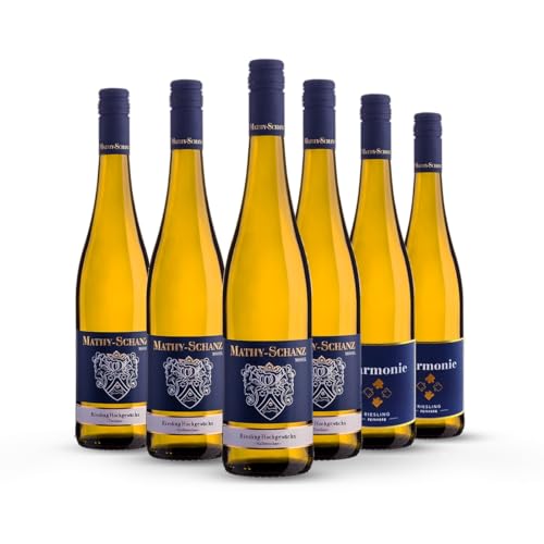 Weingut Mathy-Schanz Riesling - Weinprobierpaket - Mosel - ""Purer Riesling"" (6 Fl.) | Direkt von unserem Weingut zu Ihnen nach Hause von Weingut Mathy-Schanz