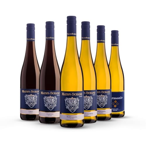 Weingut Mathy-Schanz Weinprobierpaket - Mosel - Trocken (6 Fl.) | Direkt von unserem Weingut zu Ihnen nach Hause von Weingut Mathy-Schanz