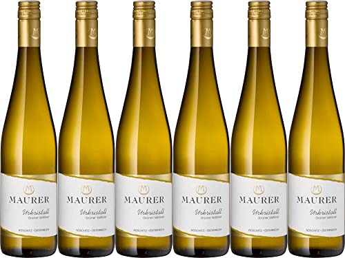 6x Grüner Veltliner Urkristall Maurer 2023 - Weingut Maurer, Weinviertel - Weißwein von Weingut Maurer