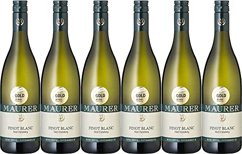 6x Pinot Blanc Maurer 2023 - Weingut Maurer, Niederösterreich - Weißwein von Weingut Maurer