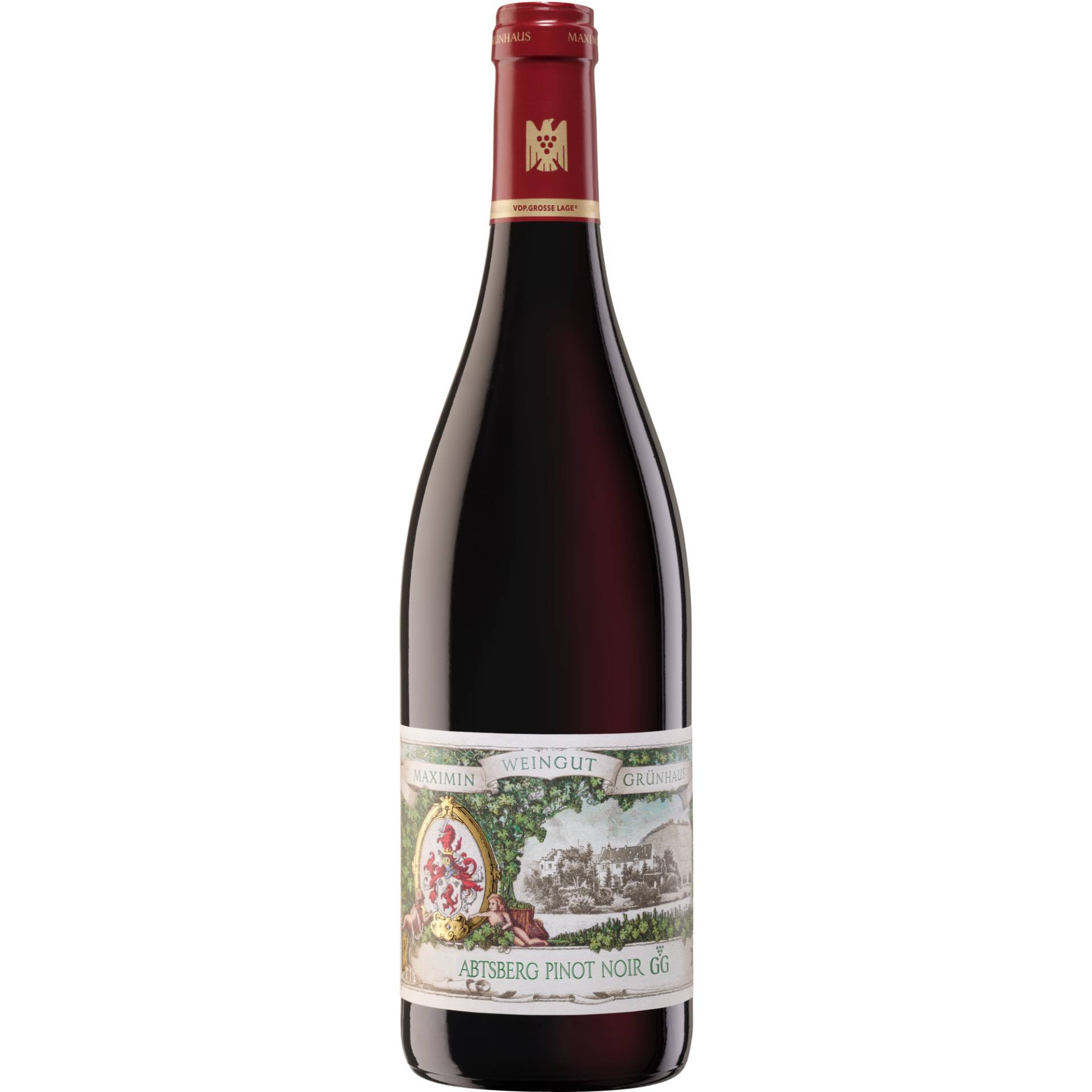 Abtsberg GG Pinot Noir, Trocken, Mosel, Mosel, 2022, Rotwein von Weingut Maximin Grünhaus, D - 54318 Mertesdorf