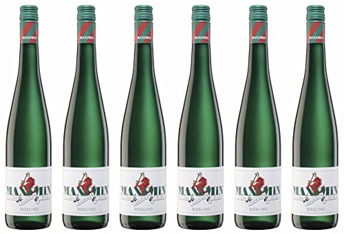 6x Maximin Grünhaus 'Maximin' Riesling Feinherb 2023 - Weingut Maximin Grünhaus, Mosel - Weißwein von Weingut Maximin Grünhaus