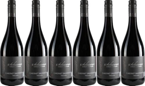 6x Cabernet Sauvignon trocken 2020 - Weingut Michael Schaurer, Pfalz - Rotwein von Weingut Michael Schaurer