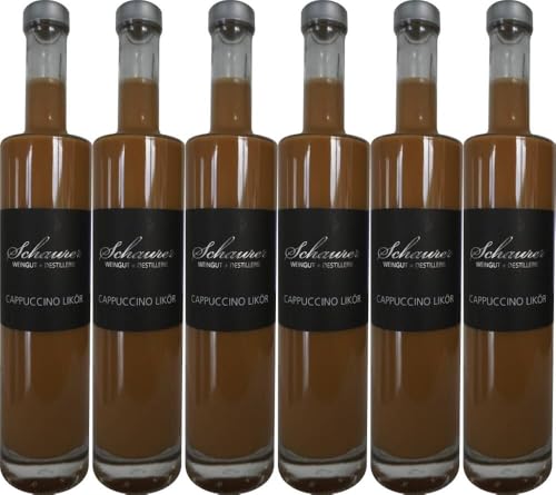 6x Cappucino Likör 18% Vol 0,5l - Weingut Michael Schaurer, Pfalz von Weingut Michael Schaurer