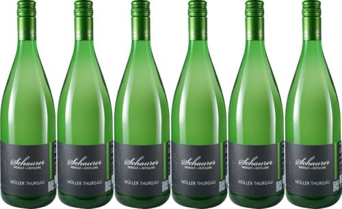 6x Müller Thurgau 2023 - Weingut Michael Schaurer, Pfalz - Weißwein von Weingut Michael Schaurer