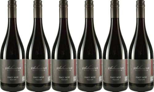 6x Pinot Noir trocken 2020 - Weingut Michael Schaurer, Pfalz - Rotwein von Weingut Michael Schaurer