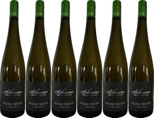 6x Riesling vom Löss 2022 - Weingut Michael Schaurer, Pfalz - Weißwein von Weingut Michael Schaurer