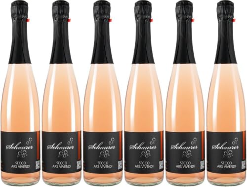 6x Secco rosé 'ARS Vivendi' 2022 - Weingut Michael Schaurer, Pfalz - Rosé von Weingut Michael Schaurer