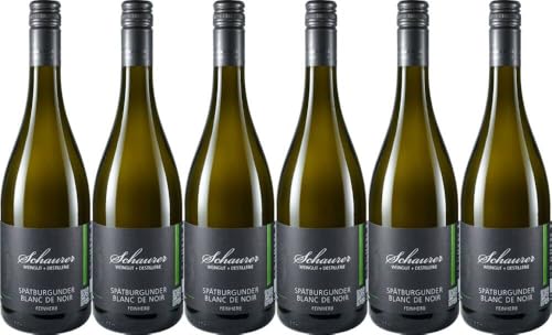 6x Spätburgunder Blanc de Noir feinherb 2023 - Weingut Michael Schaurer, Pfalz - Rosé von Weingut Michael Schaurer