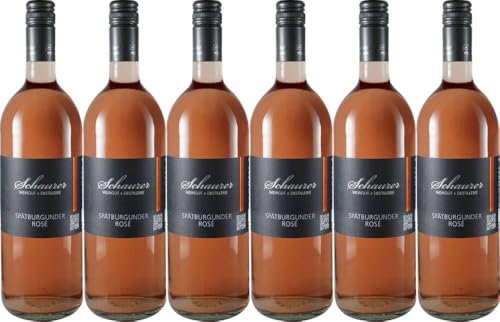 6x Spätburgunder Rosé trocken 2023 - Weingut Michael Schaurer, Pfalz - Rosé von Weingut Michael Schaurer