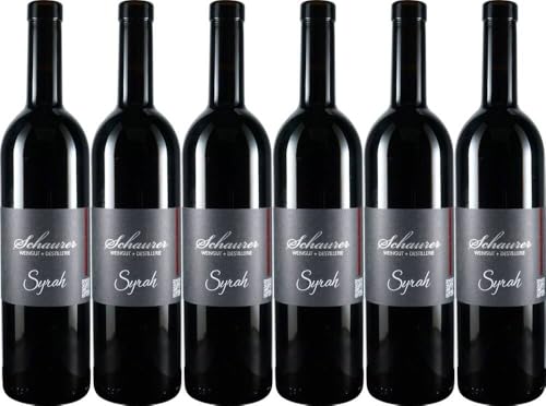 6x Syrah trocken 2022 - Weingut Michael Schaurer, Pfalz - Rotwein von Weingut Michael Schaurer