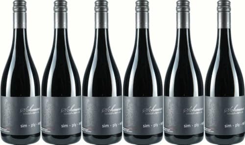 6x simply red trocken 2019 - Weingut Michael Schaurer, Pfalz - Rotwein von Weingut Michael Schaurer