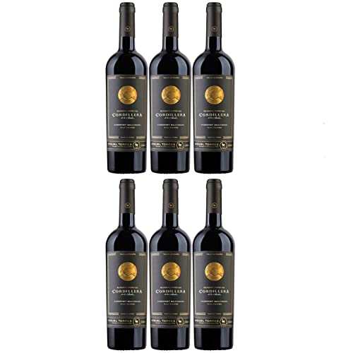 Miguel Torres Cordillera Cabernet Sauvignon Maipo Valley Rotwein Wein Trocken Chile I Versanel Paket (6 x 0,75l) von Weingut Miguel Torres