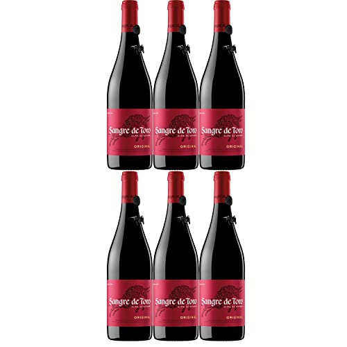 Miguel Torres Sangre de Toro Original D.O. Rotwein Wein Trocken Spanien Inkl. FeinWert E-Book (6 x 0,75l) von GREAT BRITISH TRADING LIMITED