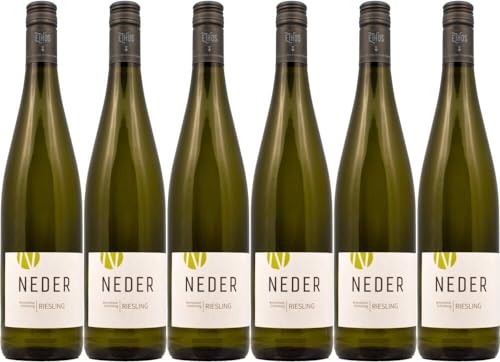 6x Wirmsthaler Scheinberg Riesling trocken 2023 - Weingut Neder, Franken - Weißwein von Weingut Neder