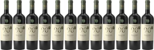 12x Primitivo Bio 2023 - Weingut Novantaceppi, Puglia - Rotwein von Weingut Novantaceppi