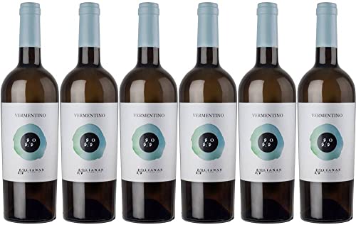 6x Vermentino di Sardegna 2023 - Weingut Olianas, Sardegna - Weißwein von Weingut Olianas