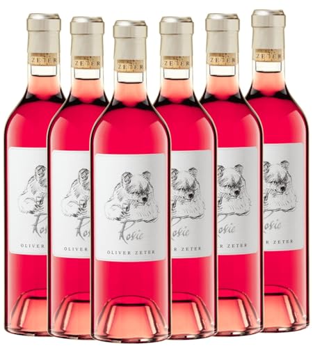 Rosie trocken Oliver Zeter Roséwein 6 x 0,75l VINELLO - 6 x Weinpaket inkl. kostenlosem VINELLO.weinausgießer von Weingut Oliver Zeter