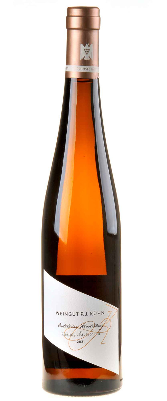 Weingut P.J.Kühn Riesling Oestricher Klosterberg Erste Lage Bio 2021 von Weingut P.J.Kühn