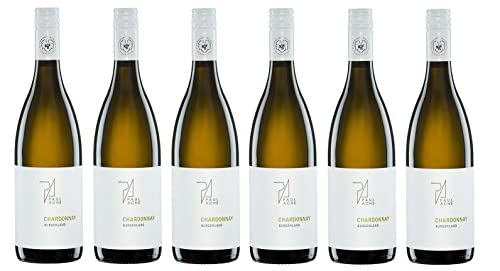 6x 0,75l - 2022er - Weingut Paul Achs - Chardonnay - Qualitätswein Burgenland - Österreich - Weißwein trocken von Weingut Paul Achs