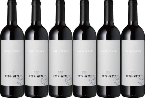 6x Black Blend Unfiltered 2022 - Weingut Peth - Wetz, Rheinhessen - Rotwein von Weingut Peth - Wetz