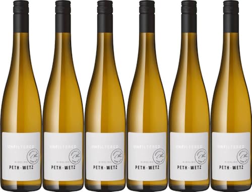 6x Riesling Unfiltered 2023 - Weingut Peth - Wetz, Rheinhessen - Weißwein von Weingut Peth - Wetz