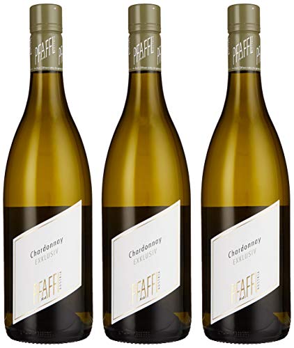 Weingut Pfaffl Chardonnay Exklusiv 2017 trocken (3 x 0.75 l) von Weingut Pfaffl