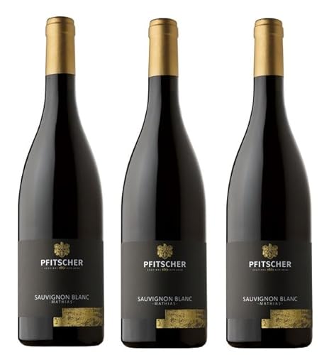 3x 0,75l - 2021er - Weingut Pfitscher - Mathias - Sauvignon Blanc - Alto Adige D.O.P. - Südtirol - Italien - Weißwein trocken von Weingut Pfitscher