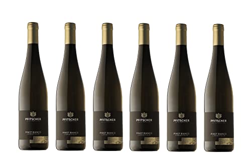 6x 0,75l - 2022er - Weingut Pfitscher - Langefeld - Pinot Bianco - Alto Adige D.O.P. - Südtirol - Italien - Weißwein trocken von Weingut Pfitscher