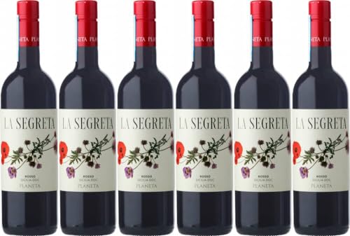 6x Planeta La Segreta il Rosso Sicilia 2021 - Weingut Planeta, Sicilia - Rotwein von Weingut Planeta