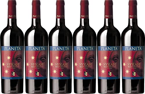 6x Planeta Maroccoli Syrah Sicilia Barrique 2020 - Weingut Planeta, Sicilia - Rotwein von Weingut Planeta