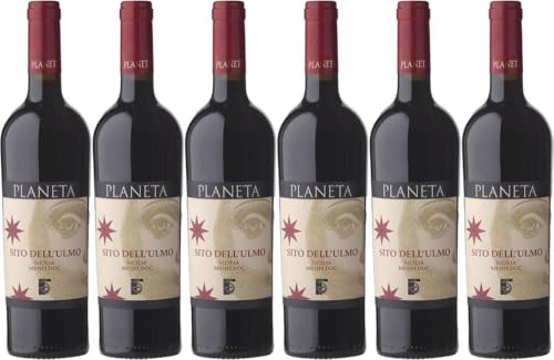 6x Planeta Merlot Sito dell'Ulmo Sicilia Barrique 2018 - Weingut Planeta, Sicilia - Rotwein von Weingut Planeta