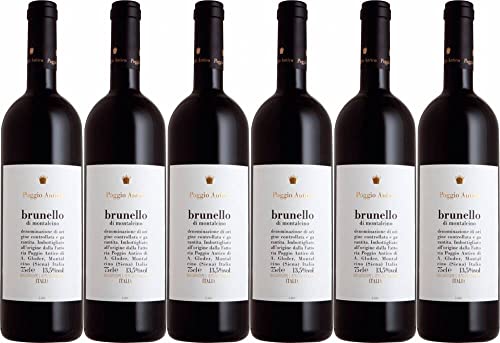 6x Poggio Antico Brunello di Montalcino 2017 - Weingut Poggio Antico, Toscana - Rotwein von Weingut Poggio Antico