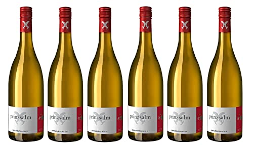 6x 0,75l - Weingut Prinz Salm - Grauburgunder - Landwein Rhein - Deutschland - Weißwein trocken von Weingut Prinz Salm
