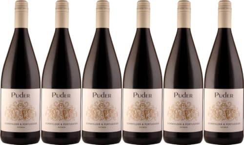 6x Dornfelder& Portugieser 2023 - Weingut Puder, Pfalz - Rotwein von Weingut Puder