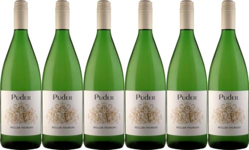 6x Müller-Thurgau Q.b.A 2023 - Weingut Puder, Pfalz - Weißwein von Weingut Puder