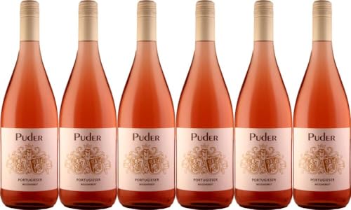 6x Portugieser Weißherbst Qualitätswein 2023 - Weingut Puder, Pfalz - Rosé von Weingut Puder